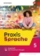 Buchcover und Innenansicht für das Buch: Praxis Sprache 5. Arbeitsheft mit interaktiven Übungen