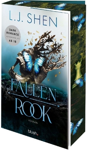 Buchcover und Innenansicht für das Buch: Fallen Rook