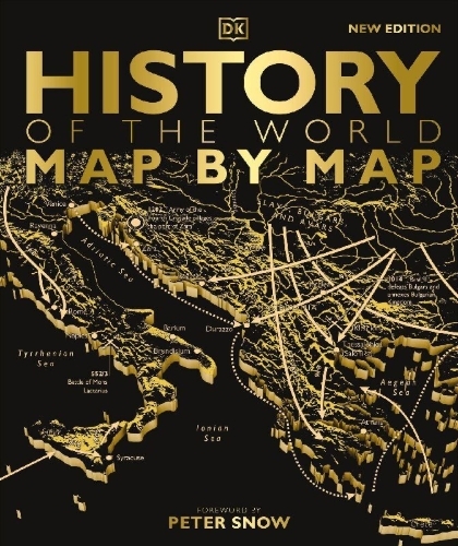 Buchcover und Innenansicht für das Buch: History of the World Map by Map