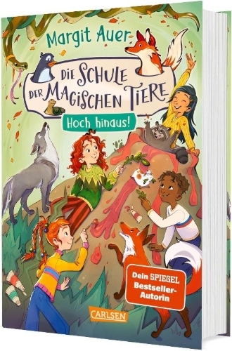 Buchcover und Innenansicht für das Buch: Die Schule der magischen Tiere 17: Hoch hinaus!