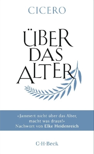 Buchcover und Innenansicht für das Buch: Über das Alter