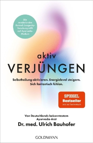 Buchcover und Innenansicht für das Buch: Aktiv verjüngen