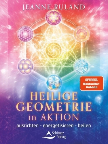 Buchcover und Innenansicht für das Buch: Heilige Geometrie in Aktion