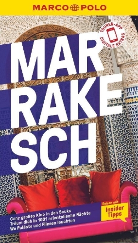 Buchcover und Innenansicht für das Buch: MARCO POLO Reiseführer Marrakesch