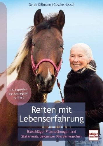 Buchcover und Innenansicht für das Buch: Reiten mit Lebenserfahrung