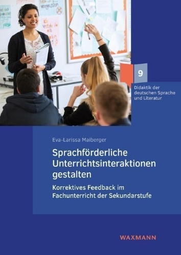 Buchcover und Innenansicht für das Buch: Sprachförderliche Unterrichtsinteraktionen gestalten
