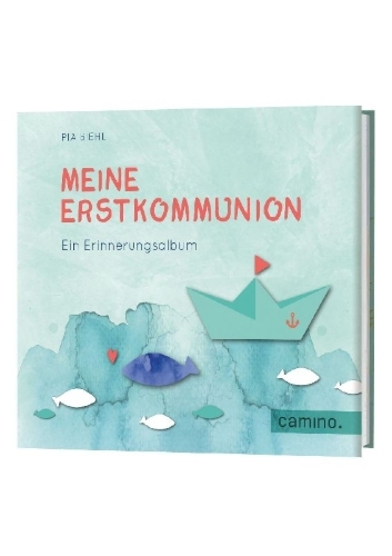 Buchcover und Innenansicht für das Buch: Meine Erstkommunion