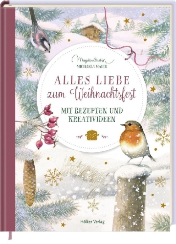Buchcover und Innenansicht für das Buch: Alles Liebe zum Weihnachtsfest