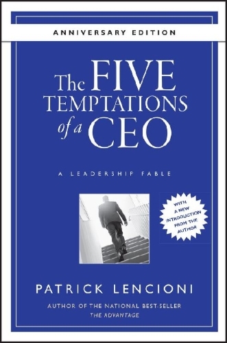 Buchcover und Innenansicht für das Buch: The Five Temptations of a CEO