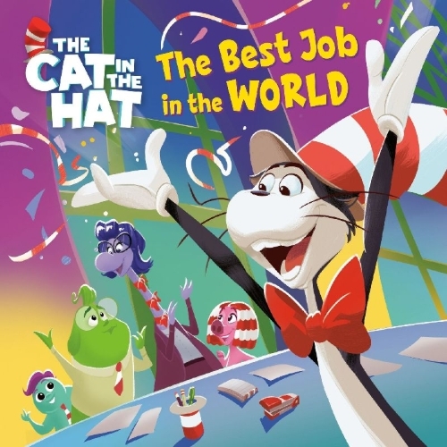 Buchcover und Innenansicht für das Buch: The Best Job in the World (the Cat in the Hat Movie)