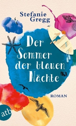Buchcover und Innenansicht für das Buch: Der Sommer der blauen Nächte