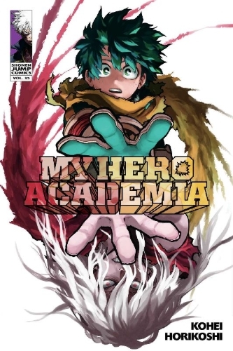 Buchcover und Innenansicht für das Buch: My Hero Academia, Vol. 35