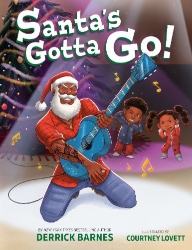 Buchcover und Innenansicht für das Buch: Santa's Gotta Go!