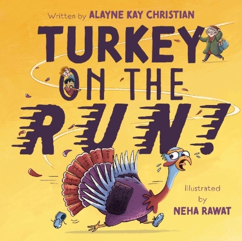 Buchcover und Innenansicht für das Buch: Turkey on the Run!
