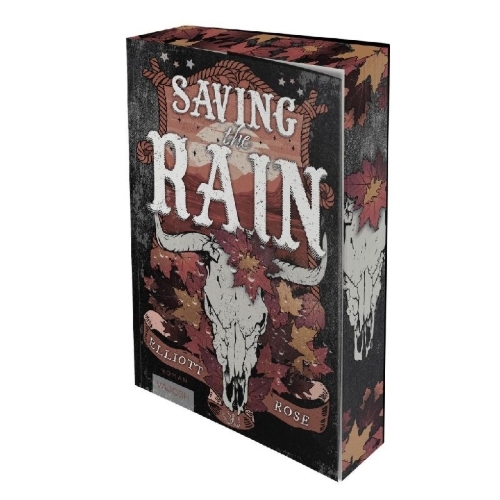 Buchcover und Innenansicht für das Buch: Saving the Rain (Crimson Ridge Book 4)