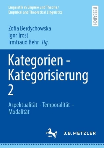 Buchcover und Innenansicht für das Buch: Kategorien - Kategorisierung 2
