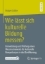 Buchcover und Innenansicht für das Buch: Wie lässt sich kulturelle Bildung messen?