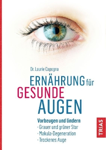 Buchcover und Innenansicht für das Buch: Ernährung für gesunde Augen