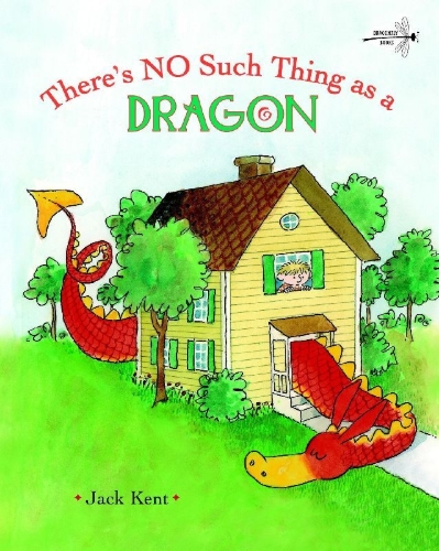 Buchcover und Innenansicht für das Buch: There's No Such Thing as a Dragon