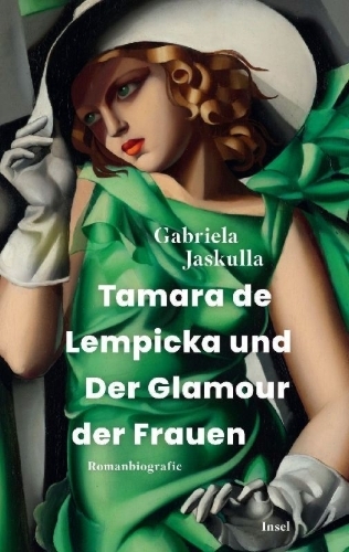 Buchcover und Innenansicht für das Buch: Tamara de Lempicka und Der Glamour der Frauen