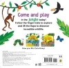 Buchcover und Innenansicht für das Buch: The Very Hungry Caterpillar's Jungle Hide and Seek