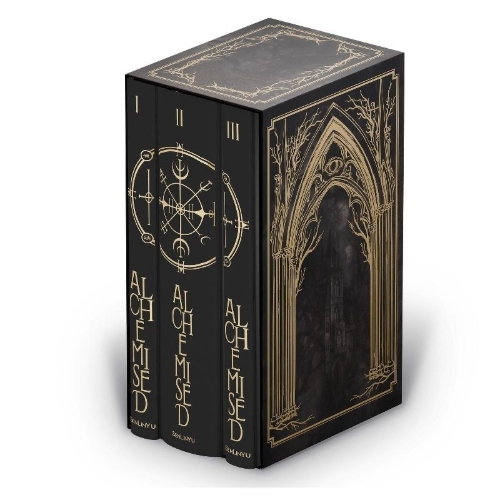 Buchcover und Innenansicht für das Buch: Alchemised