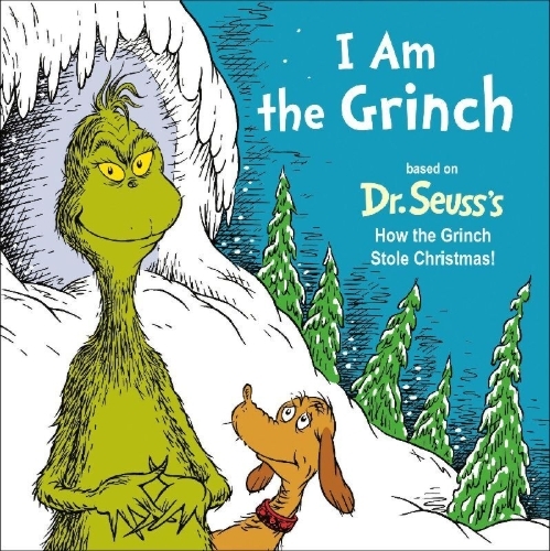 Buchcover und Innenansicht für das Buch: I Am the Grinch