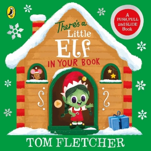 Buchcover und Innenansicht für das Buch: There's a Little Elf in Your Book