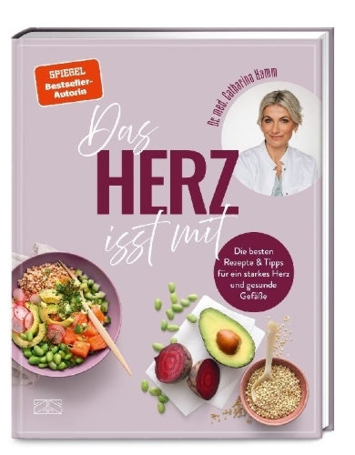 Buchcover und Innenansicht für das Buch: Das Herz isst mit