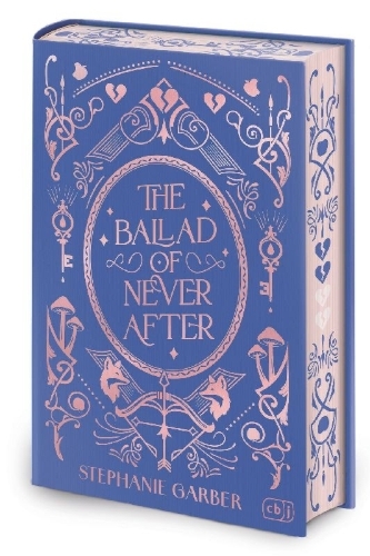 Buchcover und Innenansicht für das Buch: The Ballad of Never After