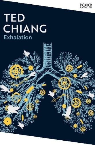 Buchcover und Innenansicht für das Buch: Exhalation