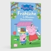 Buchcover und Innenansicht für das Buch: Peppa: Fröhliche 5-Minuten-Geschichten