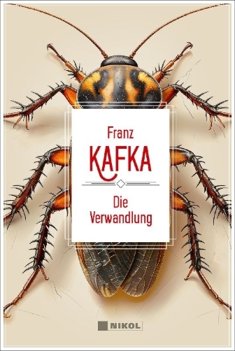 Buchcover und Innenansicht für das Buch: Franz Kafka: Die Verwandlung