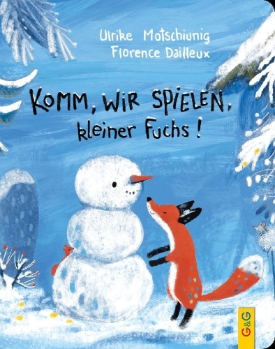 Buchcover und Innenansicht für das Buch: Komm, wir spielen, kleiner Fuchs!