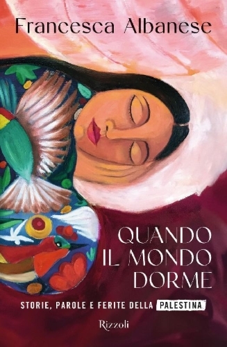 Buchcover und Innenansicht für das Buch: Quando il mondo dorme. Storie, parole e ferite della Palestina
