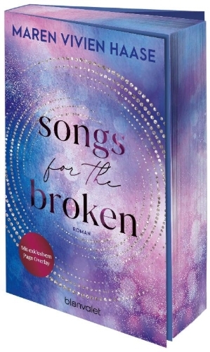 Buchcover und Innenansicht für das Buch: Songs for the Broken