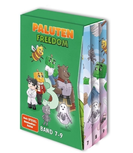 Buchcover und Innenansicht für das Buch: Paluten-Freedom-Schuber