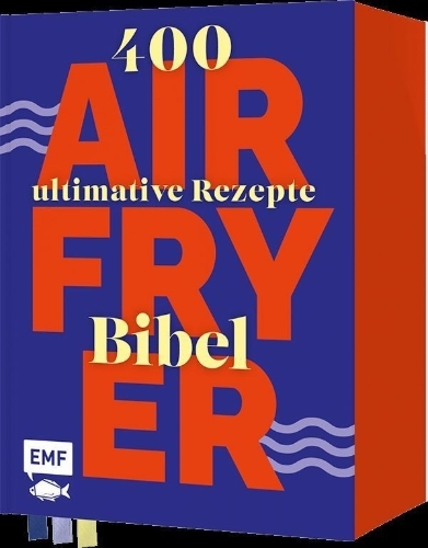 Buchcover und Innenansicht für das Buch: The Airfryer Bible
