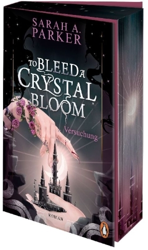 Buchcover und Innenansicht für das Buch: To Bleed a Crystal