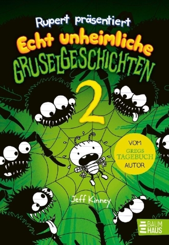 Buchcover und Innenansicht für das Buch: Rowley Jefferson's Awesome Friendly Spooky Stories 2