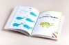 Buchcover und Innenansicht für das Buch: Meine erste Mal- und Zeichenschule - Tiere. Ab 4 Jahren