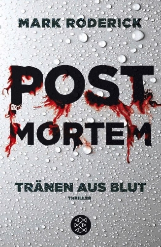 Buchcover und Innenansicht für das Buch: Post Mortem - Tränen aus Blut