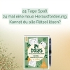Buchcover und Innenansicht für das Buch: 24 DAYS RÄTSELADVENTSKALENDER - Rätselüberraschung im Advent
