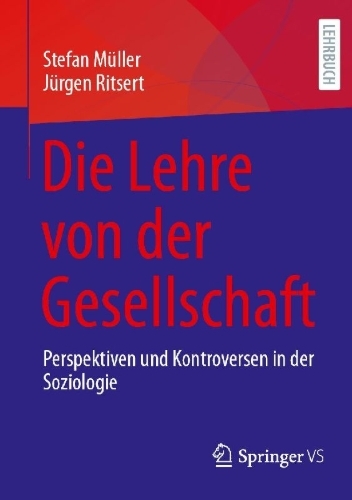 Buchcover und Innenansicht für das Buch: Die Lehre von der Gesellschaft