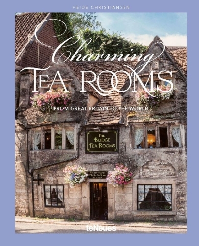 Buchcover und Innenansicht für das Buch: Charming Tea Rooms