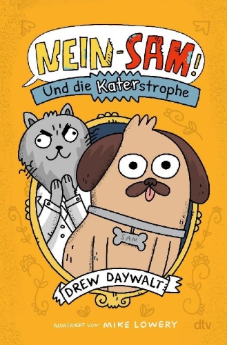Buchcover und Innenansicht für das Buch: NO SAM! AND THE MEOW OF DECEPTION