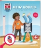 Buchcover und Innenansicht für das Buch: WAS IST WAS Kids Mein Körper. Von Kopf bis Fuß ein Wunder!