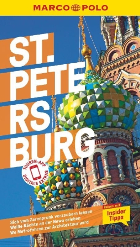 Buchcover und Innenansicht für das Buch: MARCO POLO Reiseführer St. Petersburg
