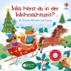 Buchcover und Innenansicht für das Buch: Was hörst du in der Weihnachtszeit?