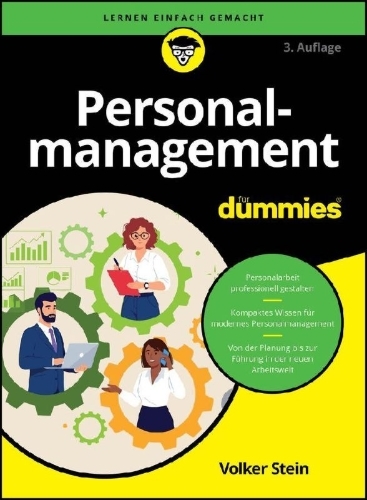 Buchcover und Innenansicht für das Buch: Personalmanagement für Dummies